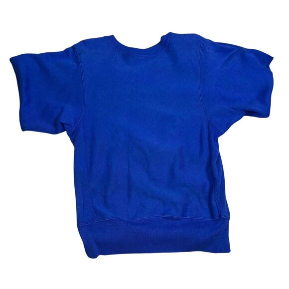 Vintage Champion Reverse Weave Warmup Sweatshirt Size Small Blue Pullover - Picture 4 of 10